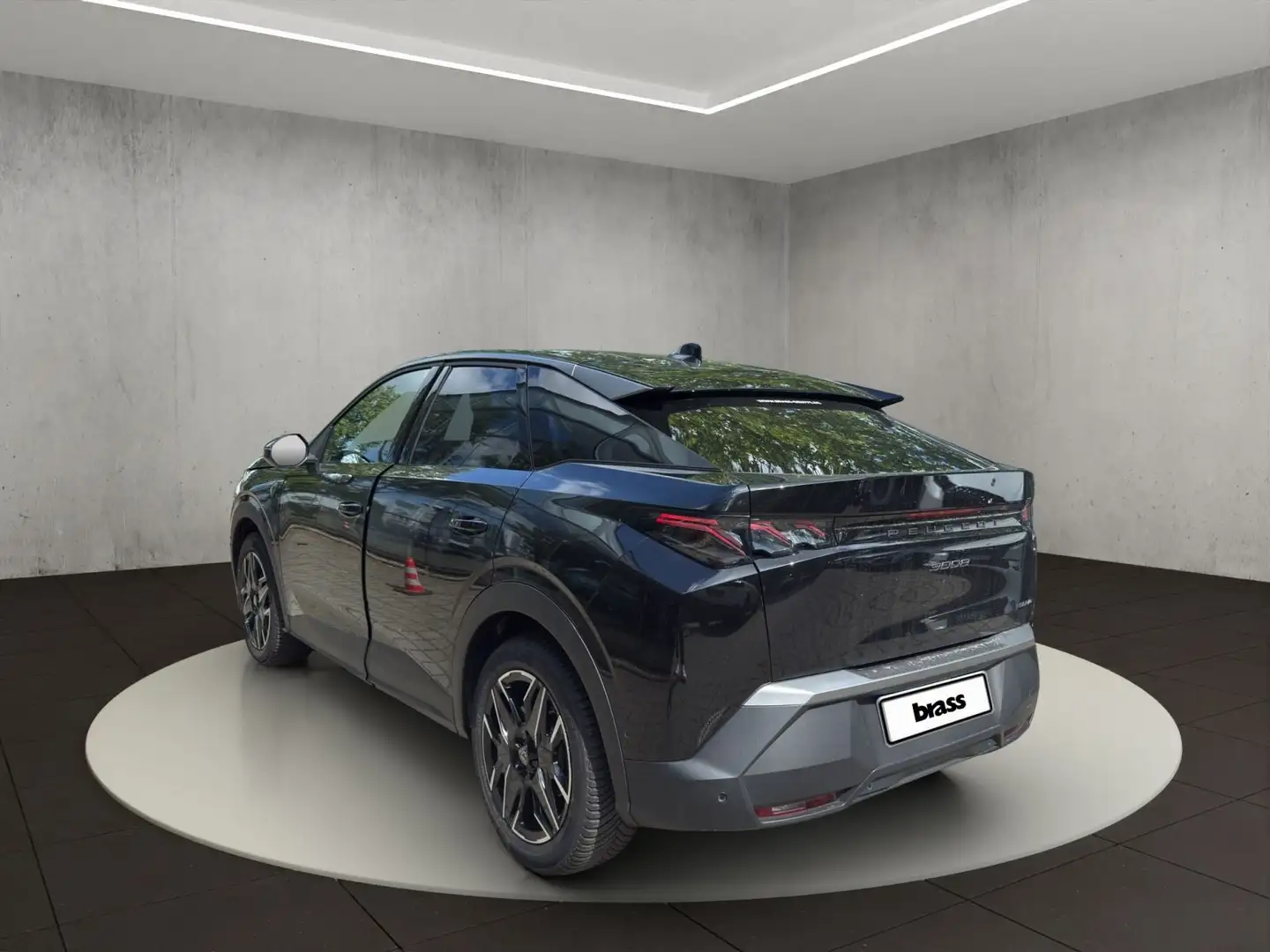 Peugeot 3008 Hybrid 145 GT Schwarz - 2