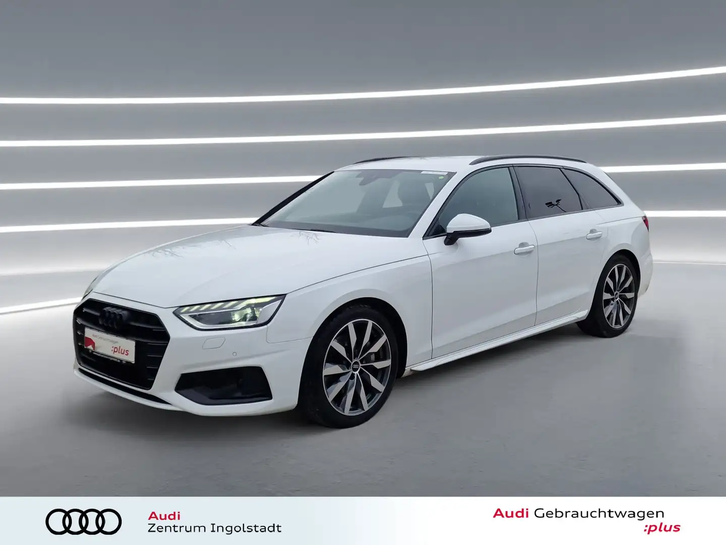 Audi A4 Avant 40 TDI LED B&O Optik-schw.+ advanced Weiß - 1
