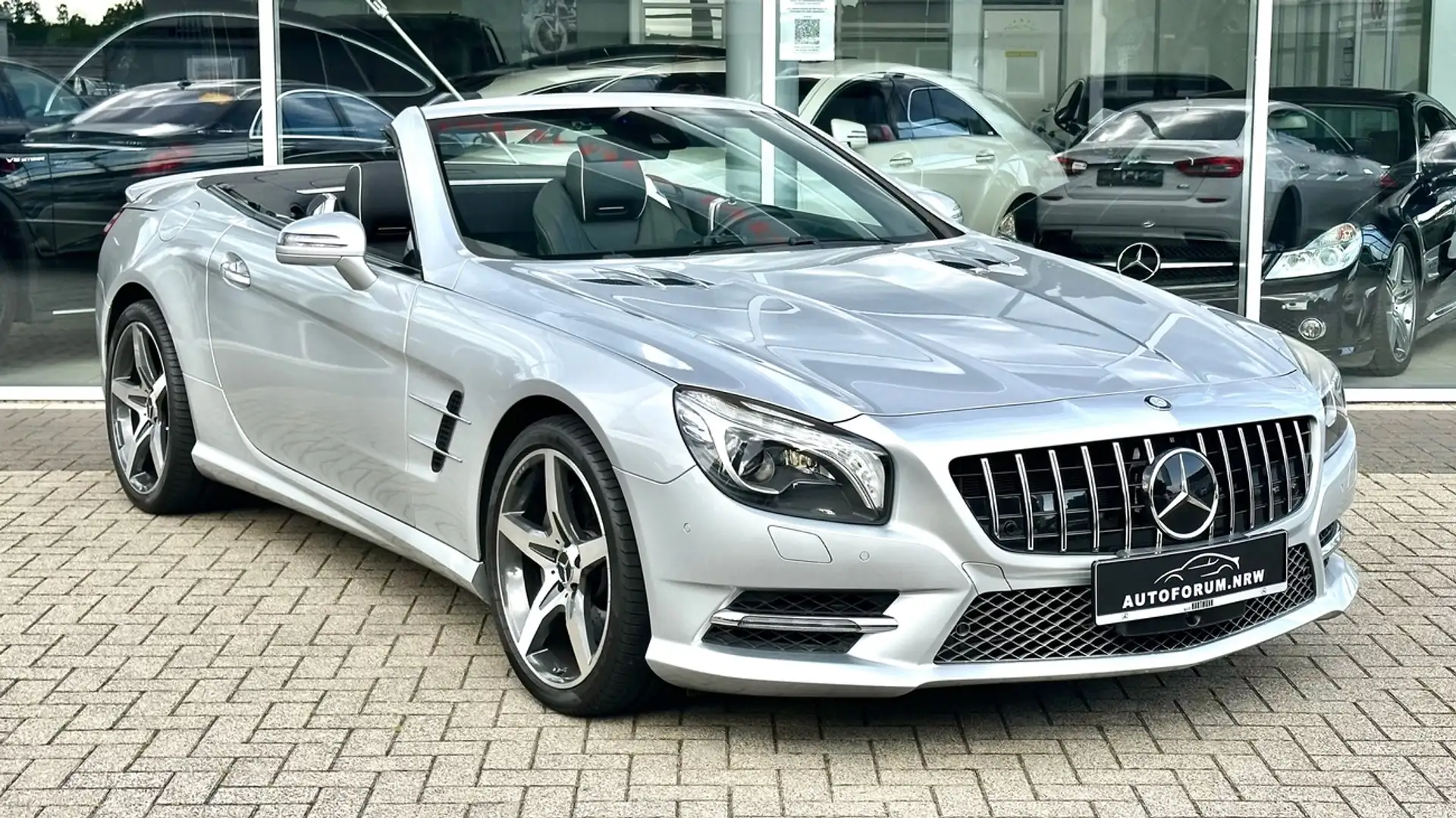 Mercedes-Benz SL 350 V6 AMG Line Roadster - R231 - 1. Hand - 29.258km Gris - 1