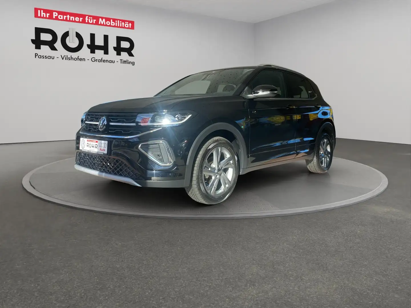 Volkswagen T-Cross R-Line (AHK.NAVI.PDC.ACC.DAB.SHZ) 1.5 TSI DSG Schwarz - 2