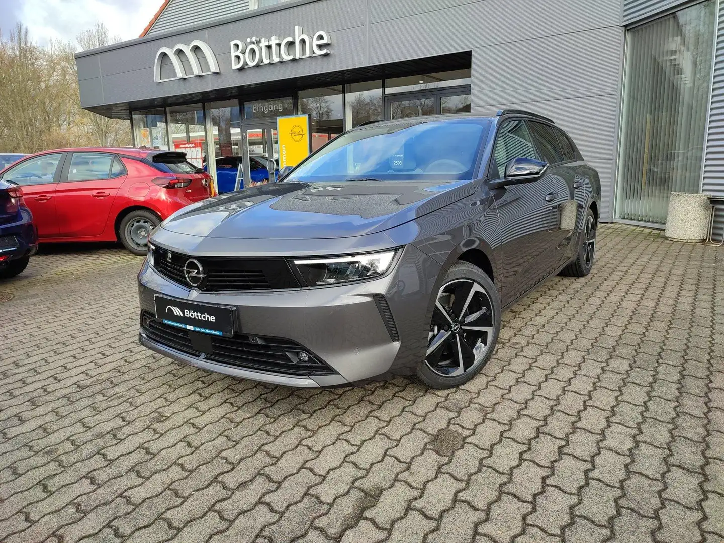 Opel Astra ST 1.2 Elegance LED/DAB/180°Kamera/Shz/Klimaauto/A Grau - 2