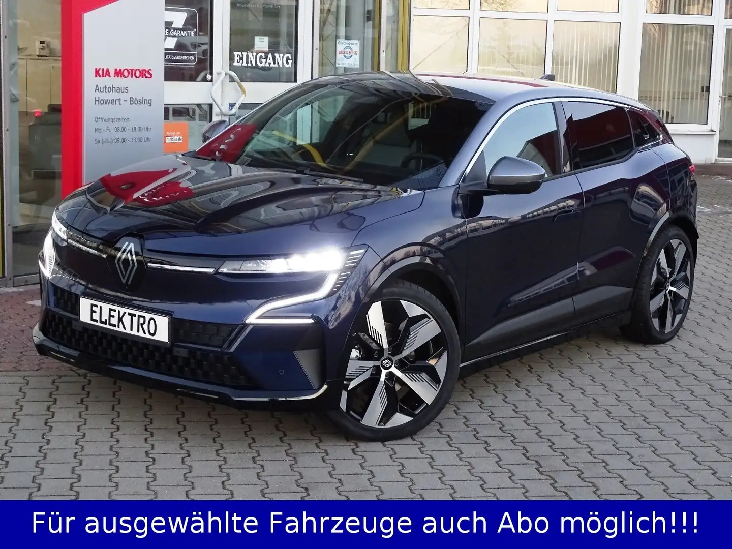 Renault Megane EV 220hp opt.chargeTechno-sofort verfügbar Blau - 1