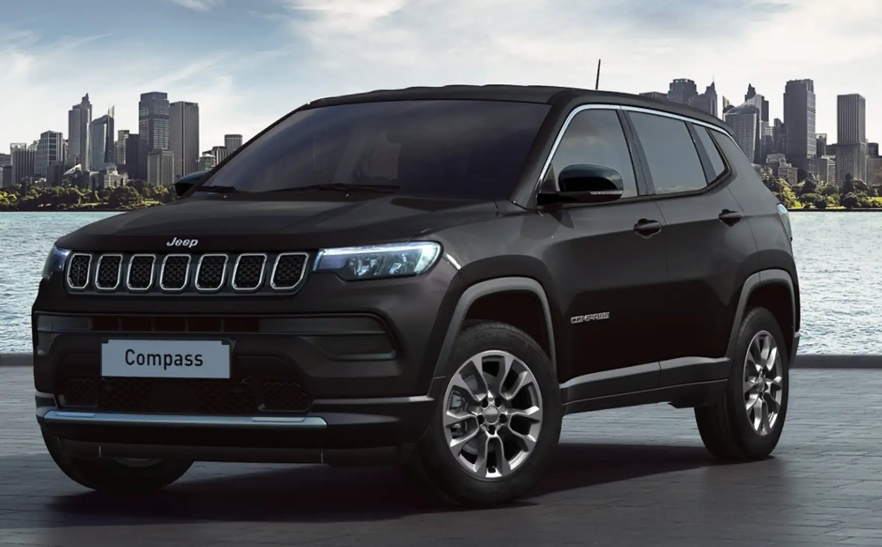 Jeep Compass (M7) Schwarz - 1
