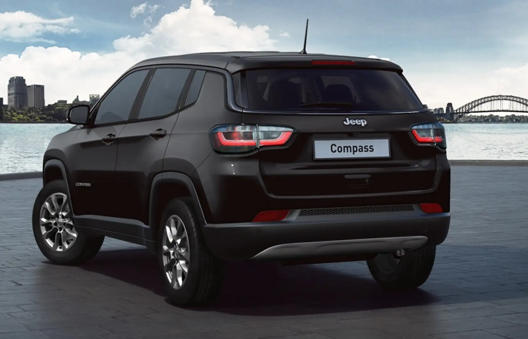 Jeep Compass (M7) Schwarz - 2