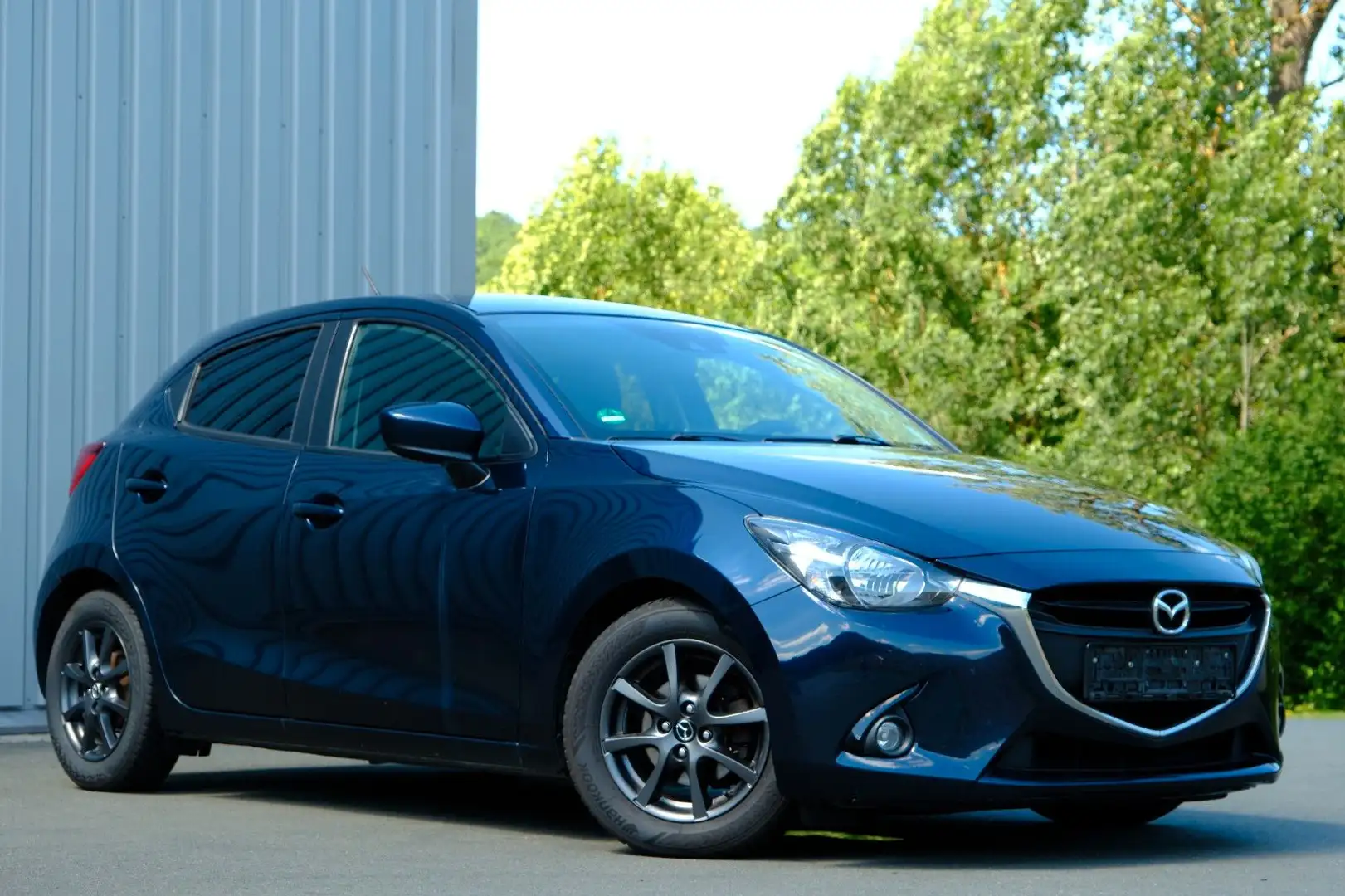 Mazda 2 Lim. 1,5 Diesel/Navi/Scheckheftgepfl./1.Hd Bleu - 1