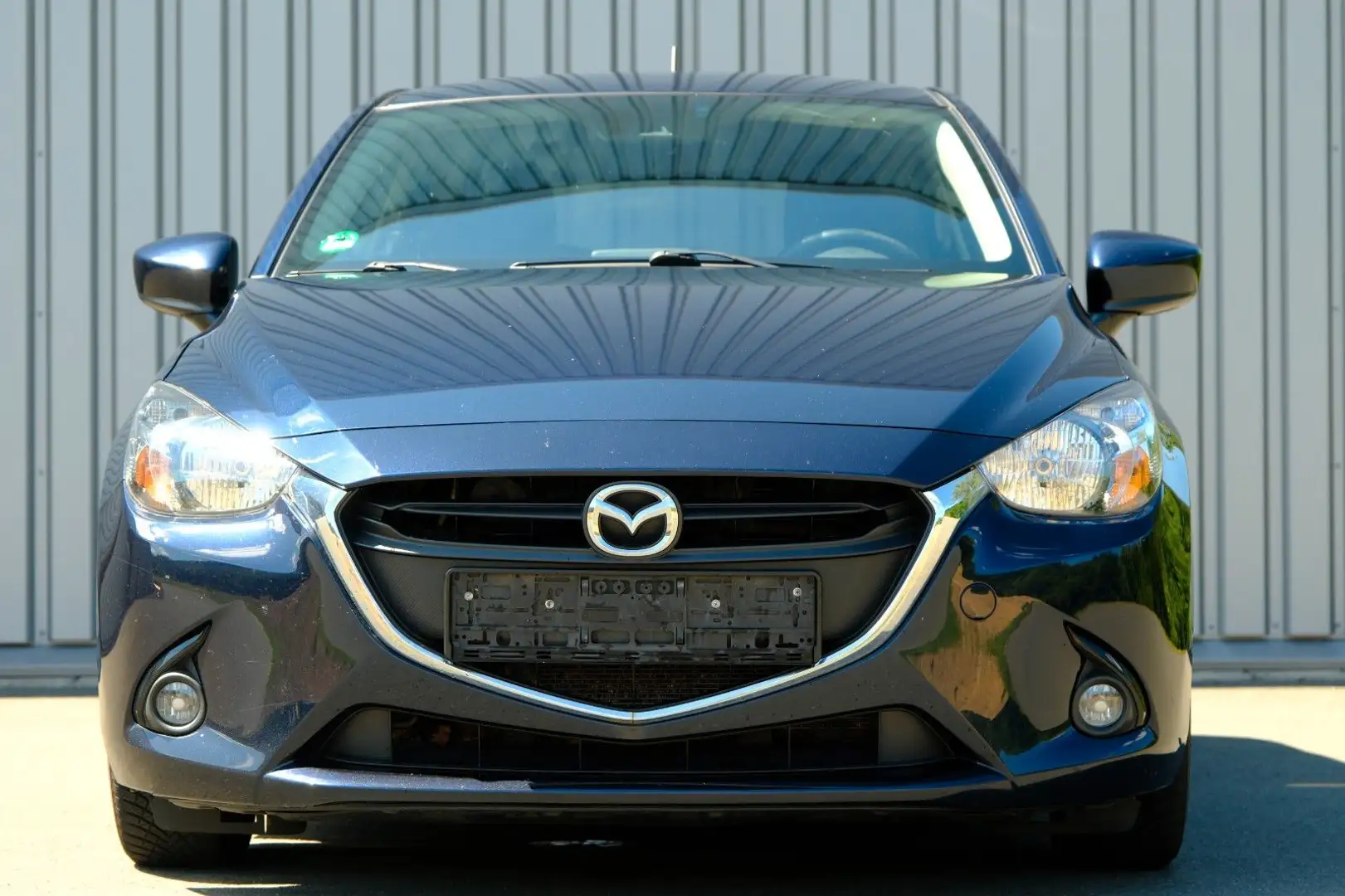 Mazda 2 Lim. 1,5 Diesel/Navi/Scheckheftgepfl./1.Hd Bleu - 2