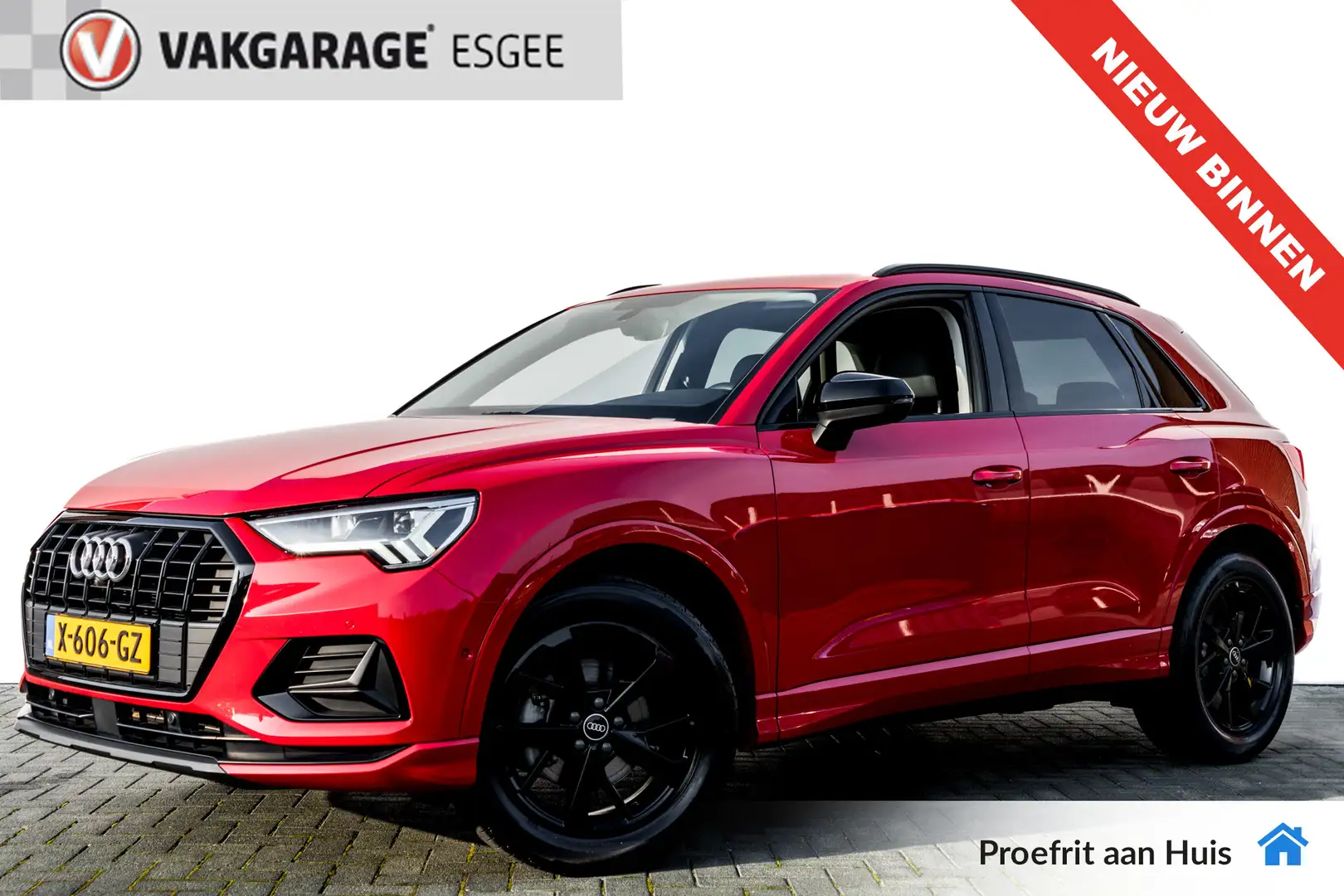 Audi Q3 1.4 150 pk TFSI Advanced Edition AUTOMAAT RIJKLAAR Rood - 1
