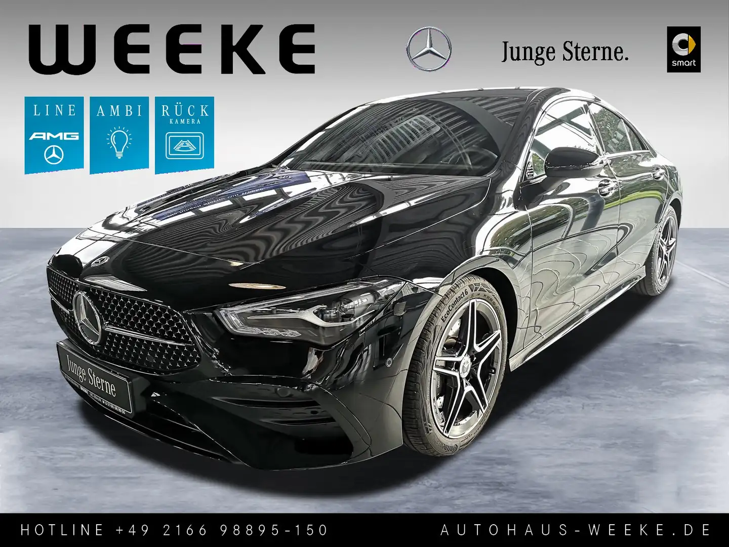 Mercedes-Benz CLA 200 Coupé AMG ADVANCED PLUS+NIGHT-PAKET+WINT Noir - 1