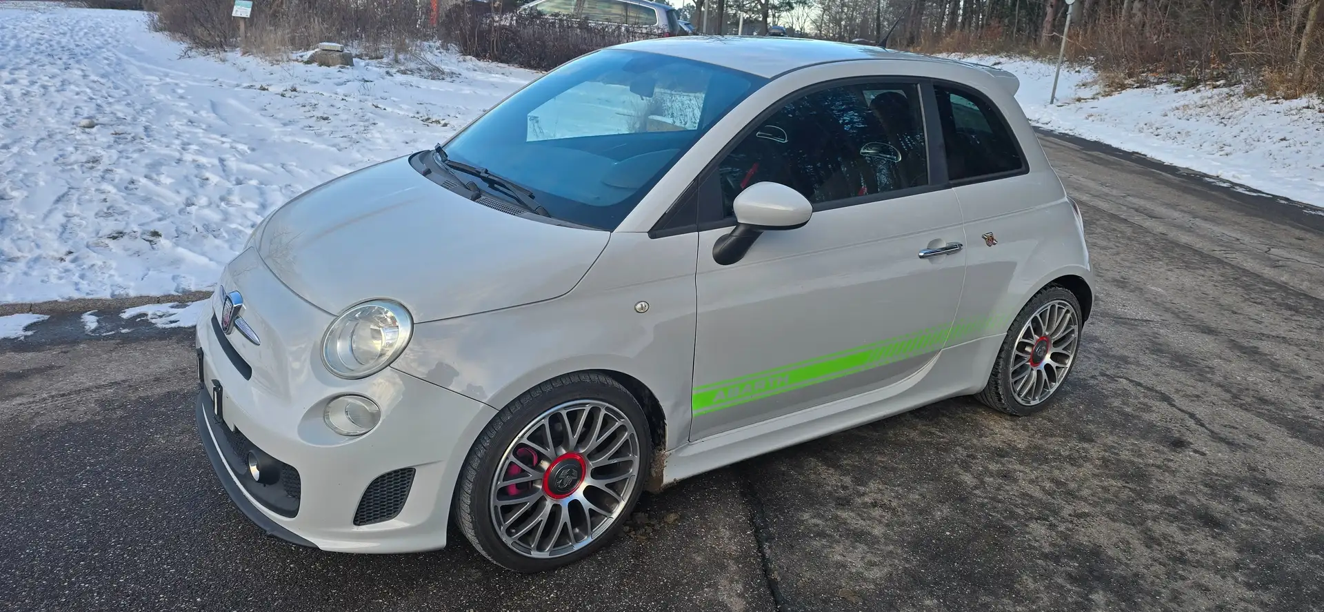 Abarth 500 500 Basis Grau - 1