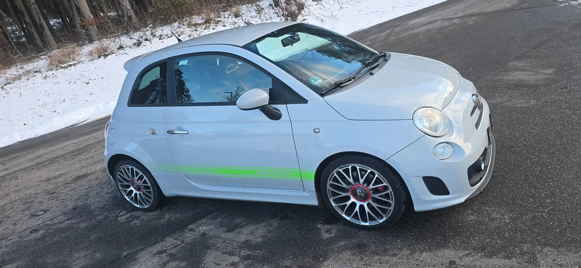 Abarth 500 500 Basis Grau - 2