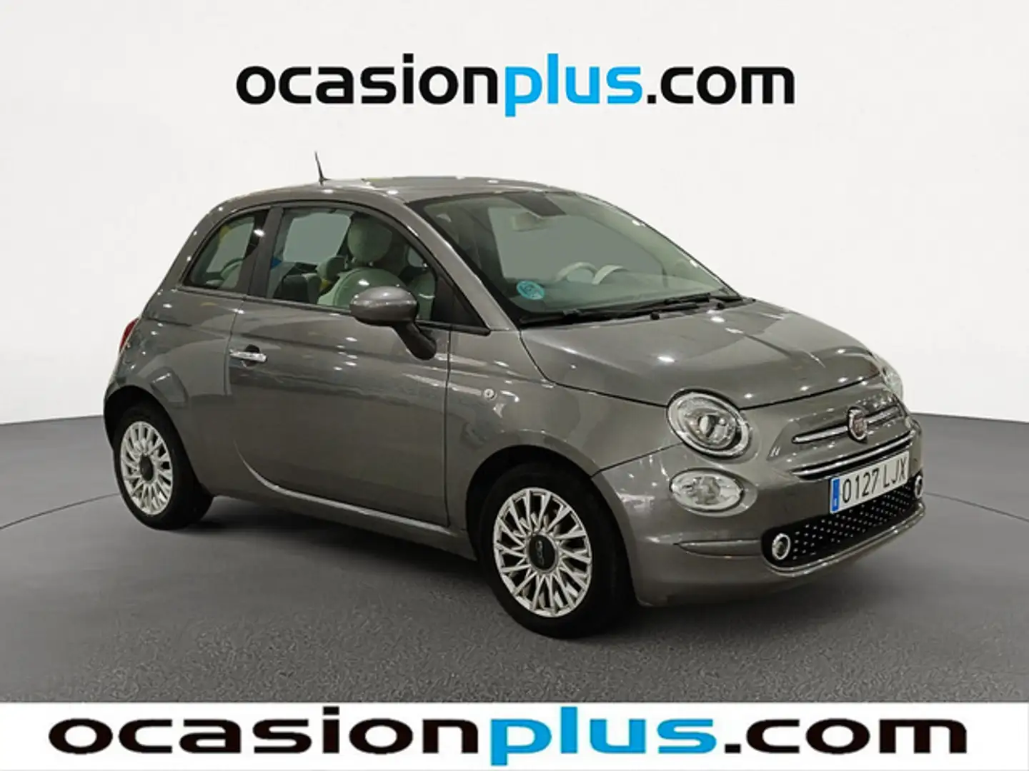 Fiat 500 1.2 Lounge MTA Gris - 2