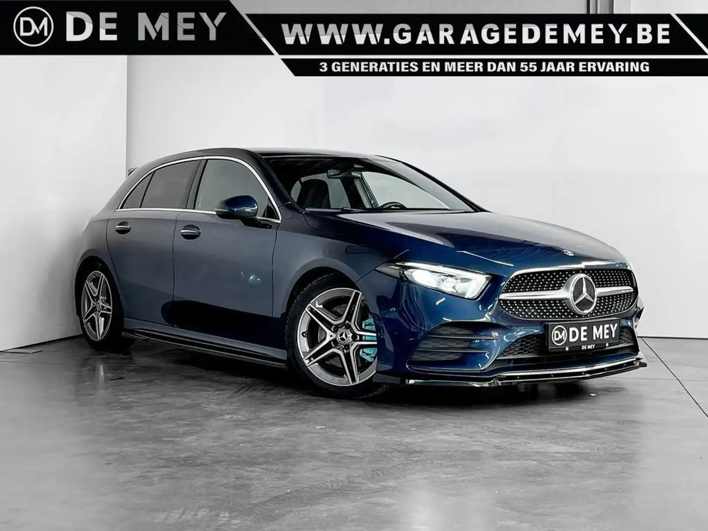 Mercedes-Benz A 220 AMG Automaat 190PK / Carplay / Keyless / C.C. / Camera / Fenton Sound Blu/Azzurro - 1