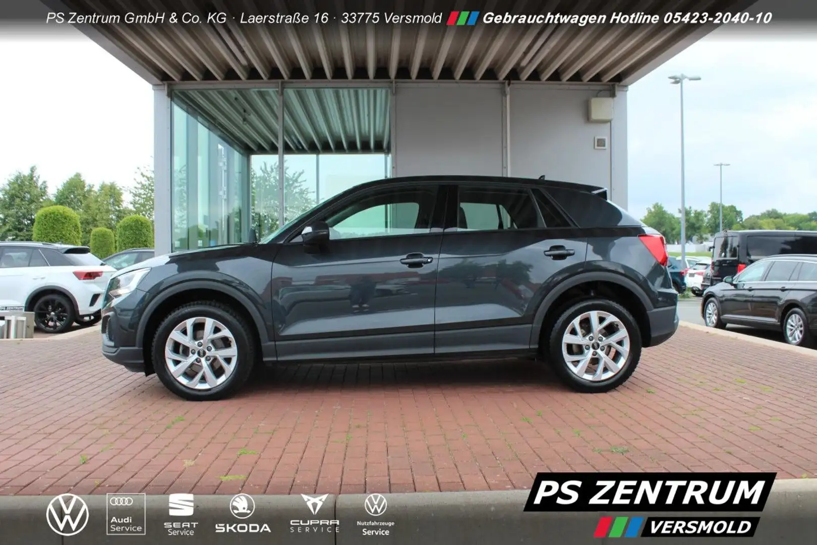 Audi Q2 35 1.5 TFSI S-tronic NAVI CAM eHECK LED Klima Grau - 2