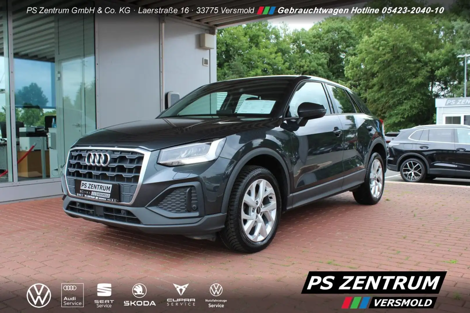 Audi Q2 35 1.5 TFSI S-tronic NAVI CAM eHECK LED Klima Grau - 1