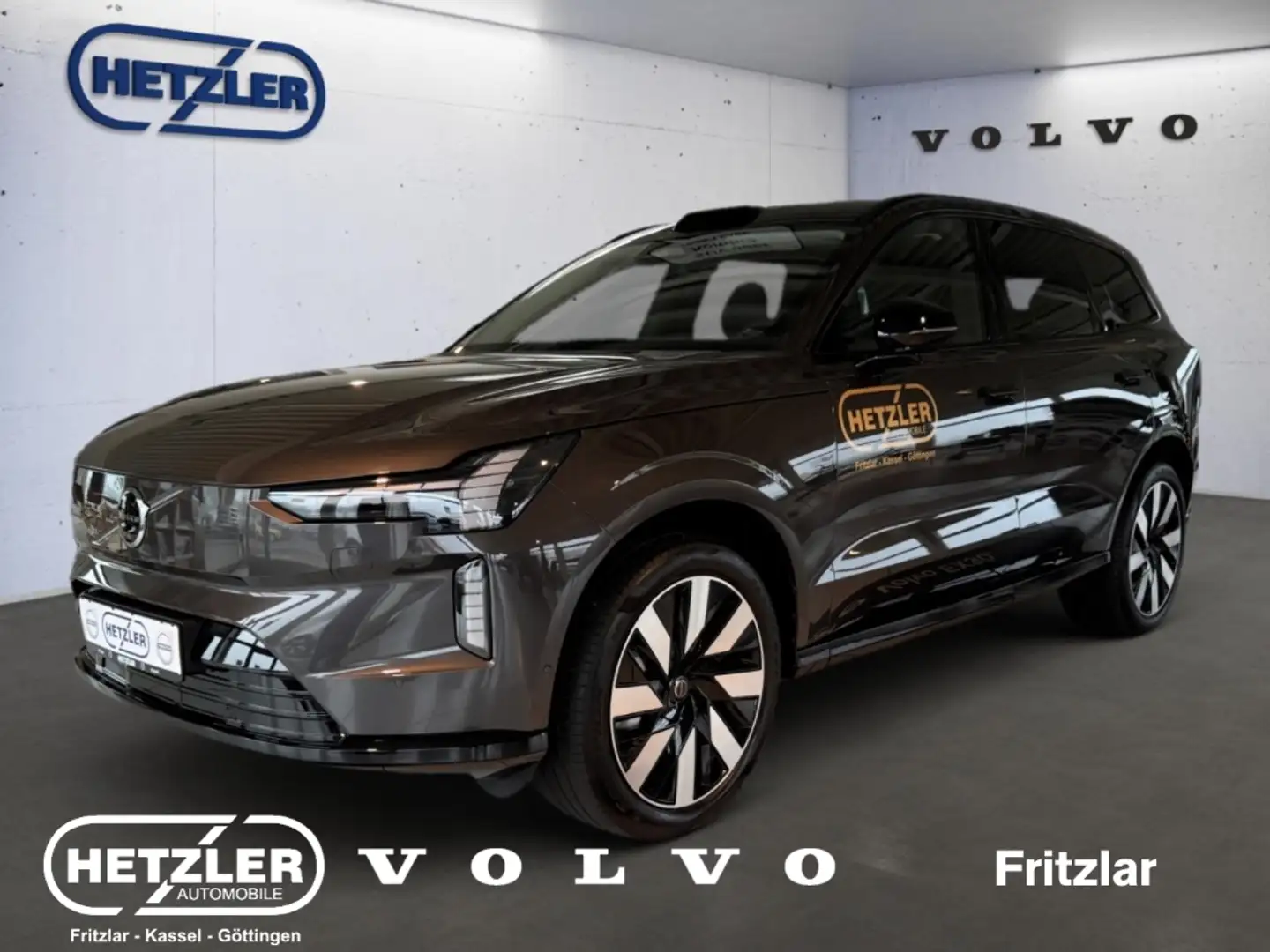 Volvo EX90 Ultra Pure Electric AWD Twin Motor 7-Sitzer Gris - 1