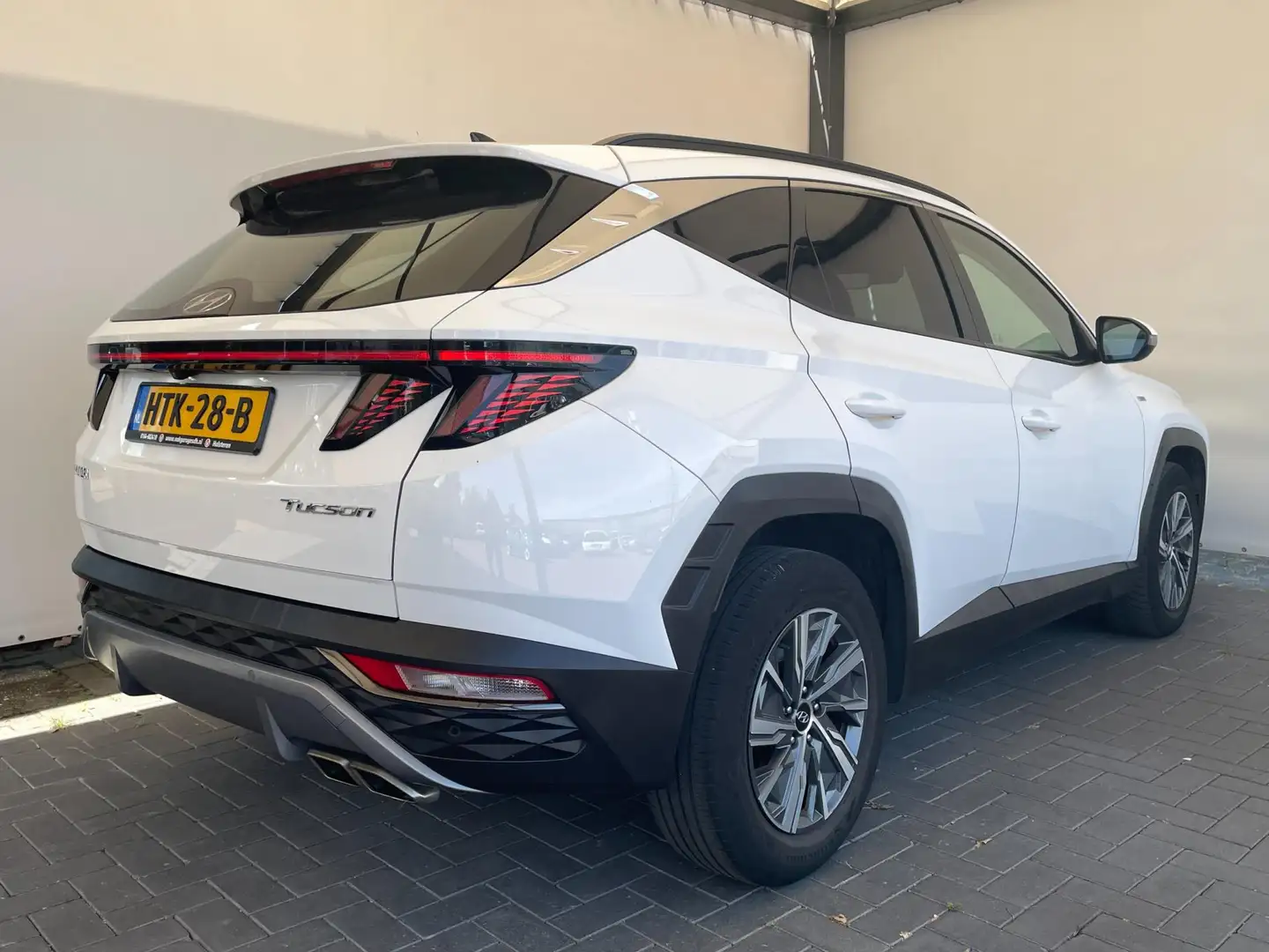 Hyundai TUCSON 1.6 T-GDI MHEV Comfort Smart|Stoelverwarming|Stuur Blanc - 2