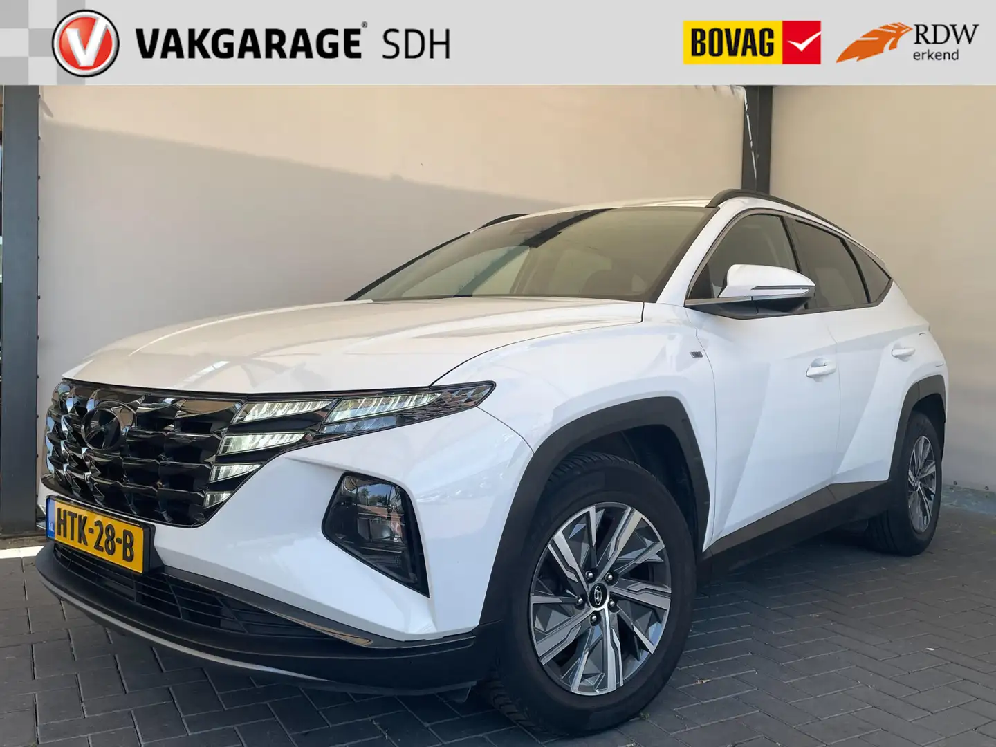 Hyundai TUCSON 1.6 T-GDI MHEV Comfort Smart|Stoelverwarming|Stuur Blanc - 1