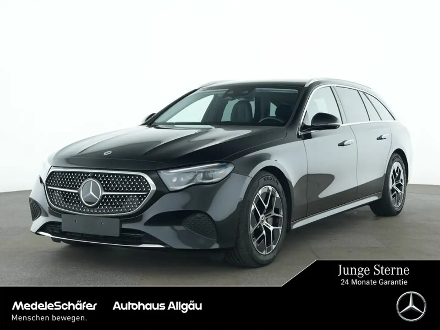 Mercedes-Benz E 450 E 450 T d Avantgarde AHK Massage Sitzklima NP97 Schwarz - 1