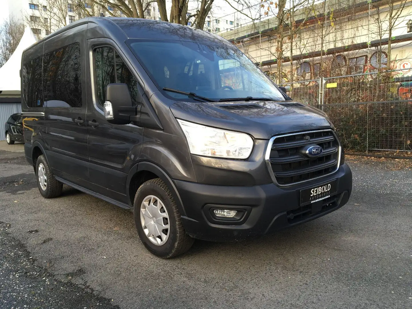 Ford Transit Kombi 350 L2 H2 Trend/Autom/9-Sitze/DAB Grau - 2