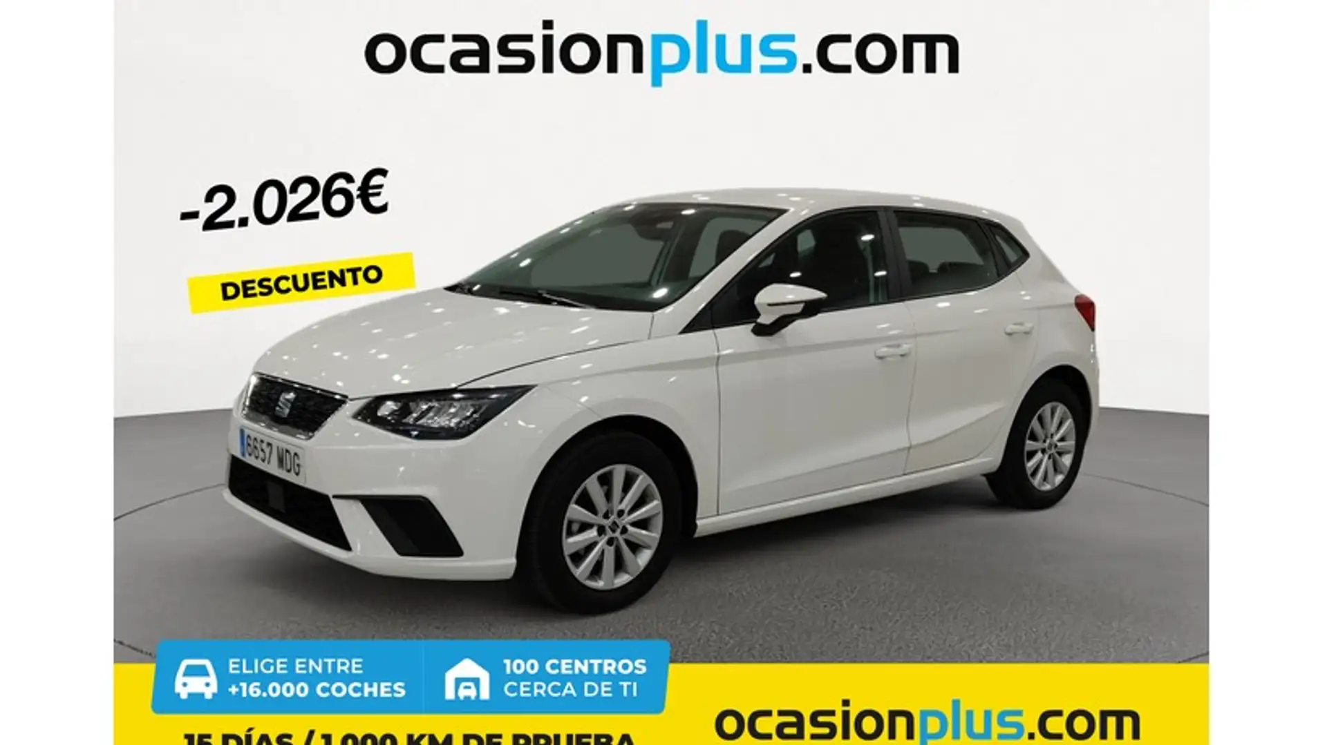 SEAT Ibiza 1.0 MPI Evo S&S Style 80 Blanc - 1