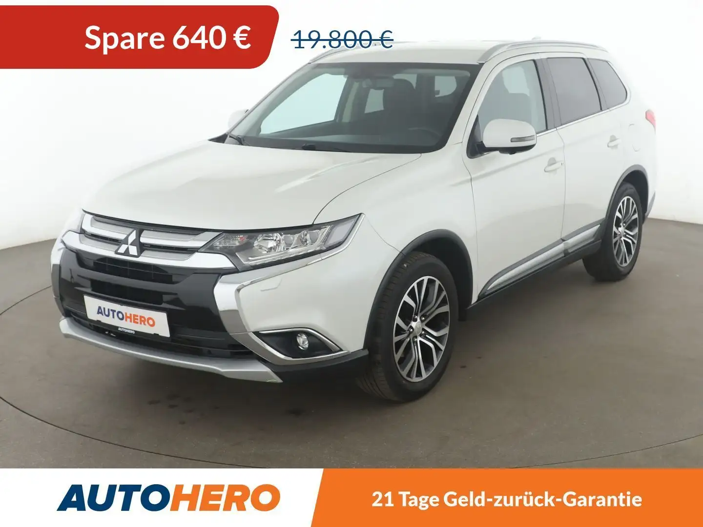 Mitsubishi Outlander 2.2 DI-D Edition+ 4WD Aut.*TEMPO*CAM*PDC*SHZ Weiß - 1