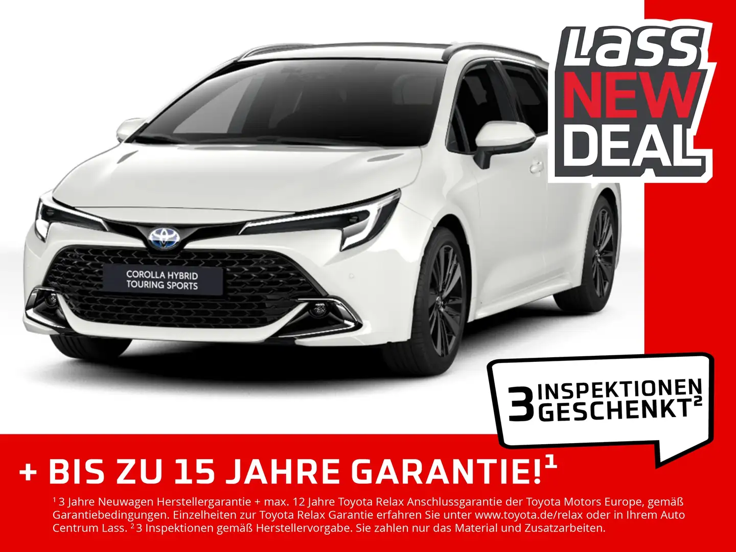 Toyota Corolla TS Teamplayer *Summer-Special 1,99% Blanc - 1
