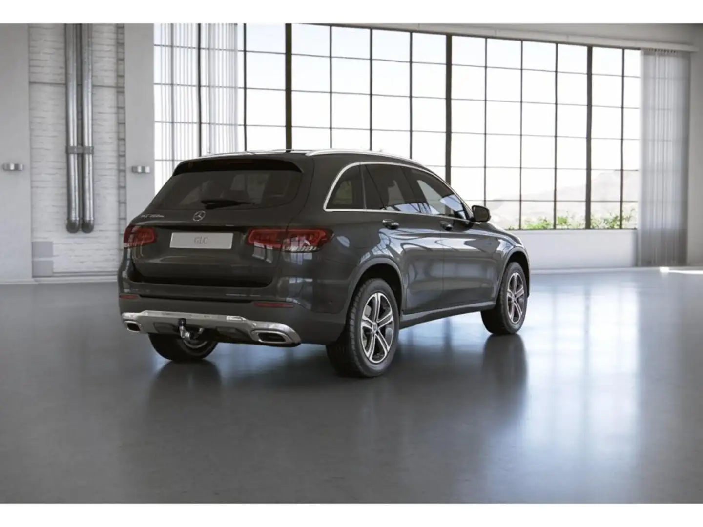Mercedes-Benz GLC 300 de 4MATIC +Exclusive+MBUX+LED+Wide+AHK Grau - 2