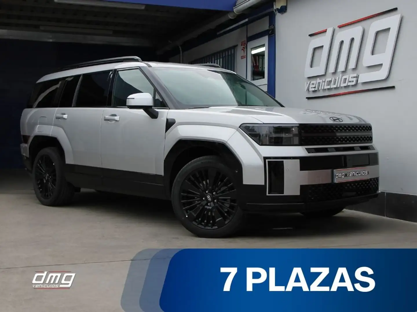 Hyundai SANTA FE 1.6TGDI HEV Calligraphy 4WD 6AT Gris - 1