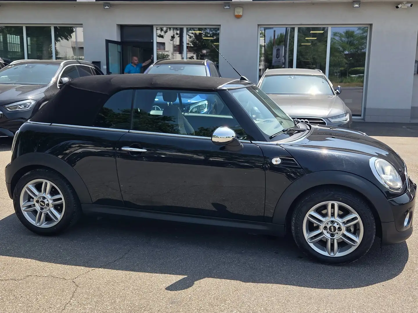 MINI Cooper Cabrio Mini Cabrio 1.6 Cooper 122cv FL PERMUTE OK NEOPAT. Nero - 2