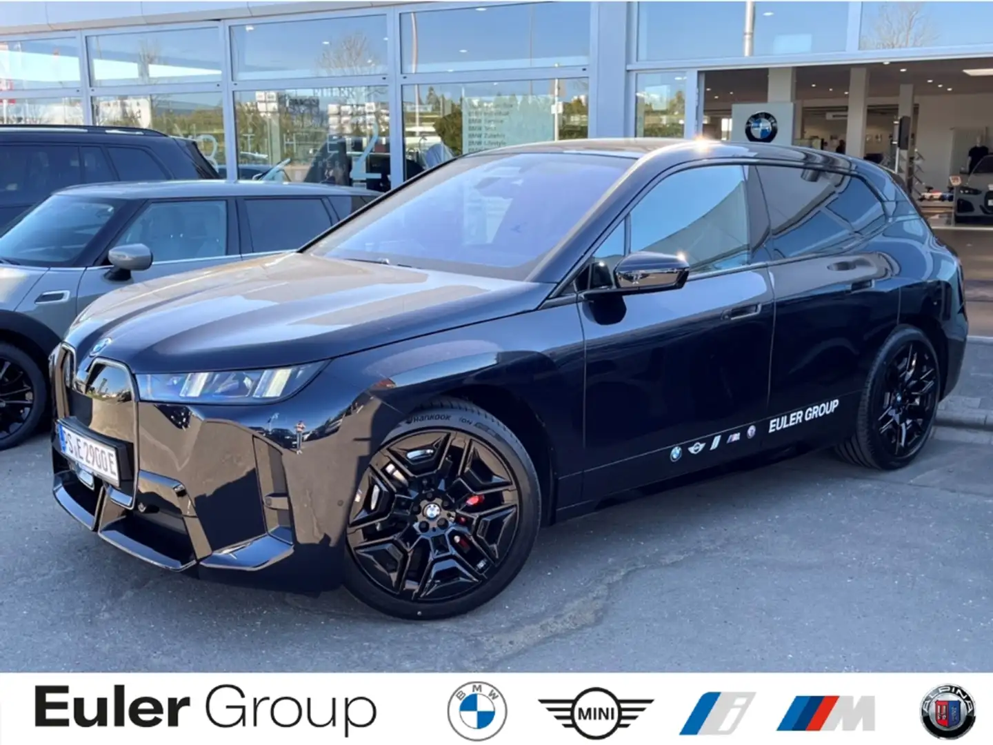 BMW iX xDrive 45 Sportpaket Luftfederung AHK-klappbar AHK Negro - 1