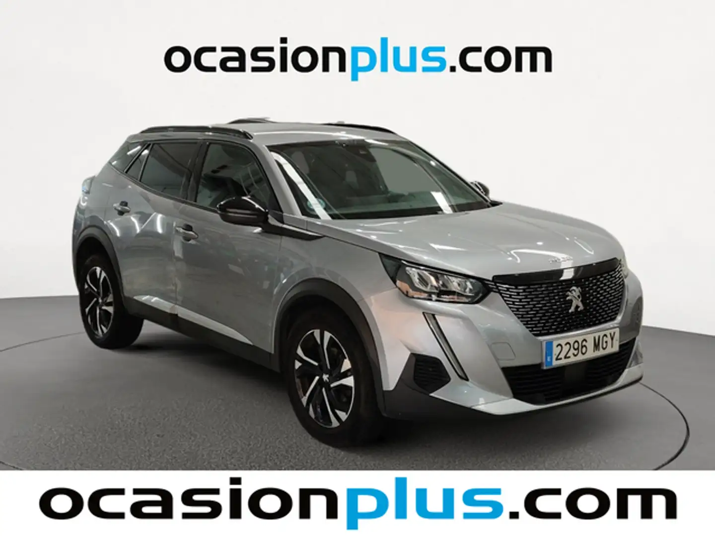 Peugeot 2008 1.2 PureTech S&S Allure 100 Gris - 2