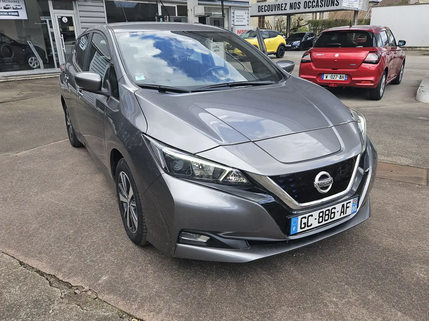Nissan Leaf Leaf Electrique 40kWh Acenta Gris - 1