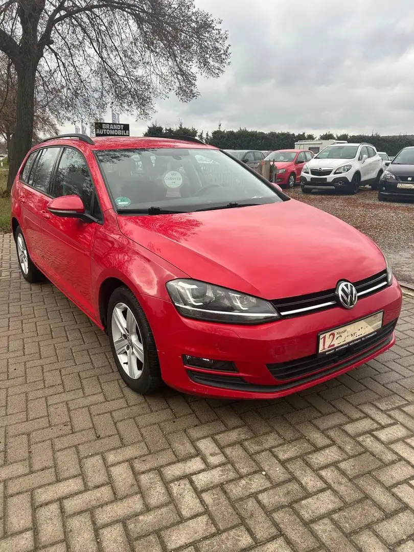 Volkswagen Golf VII Variant Comfortline BMT Rot - 2