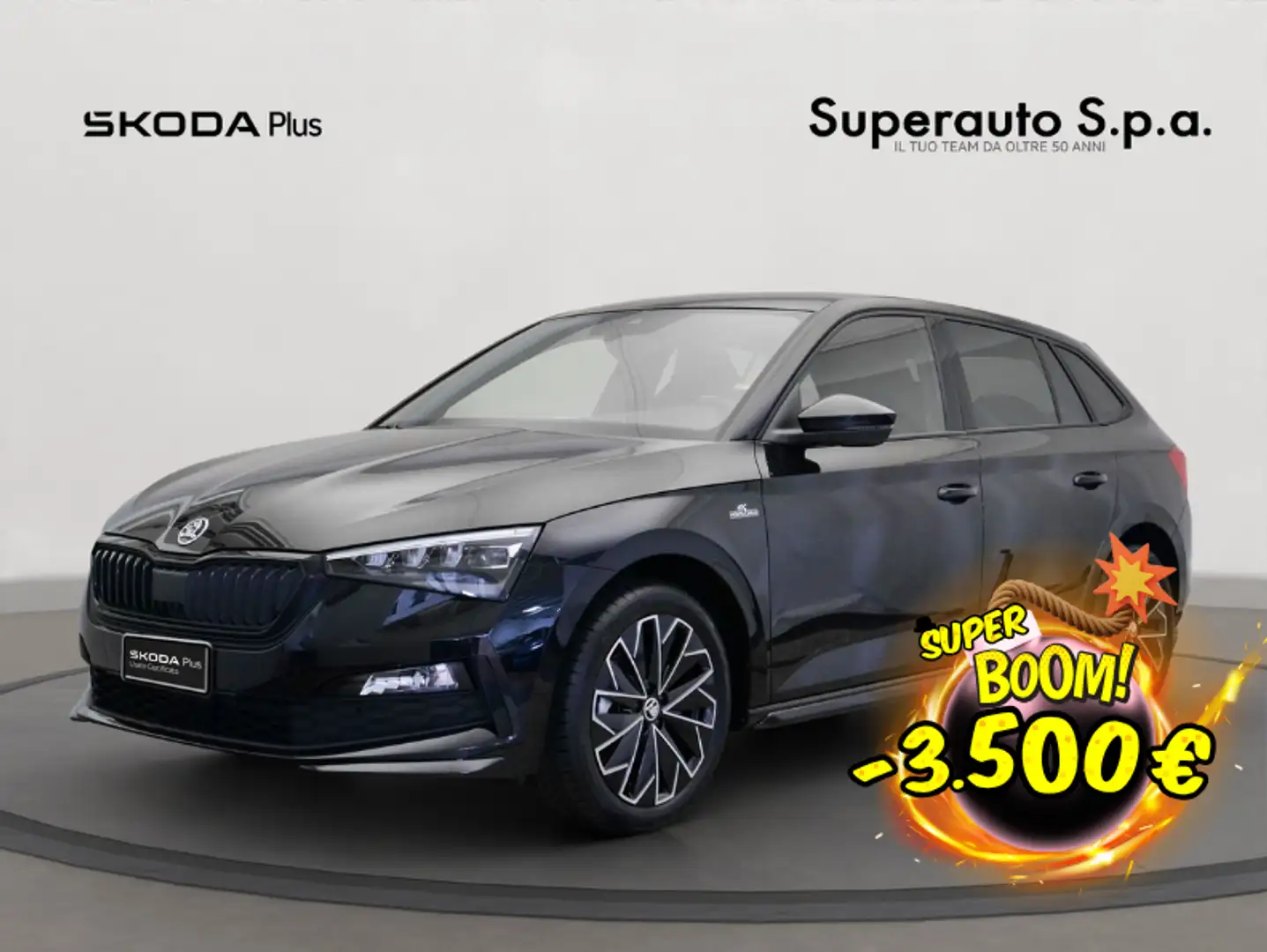 Skoda Scala 1.0 TSI 110 CV Monte Carlo Nero - 1