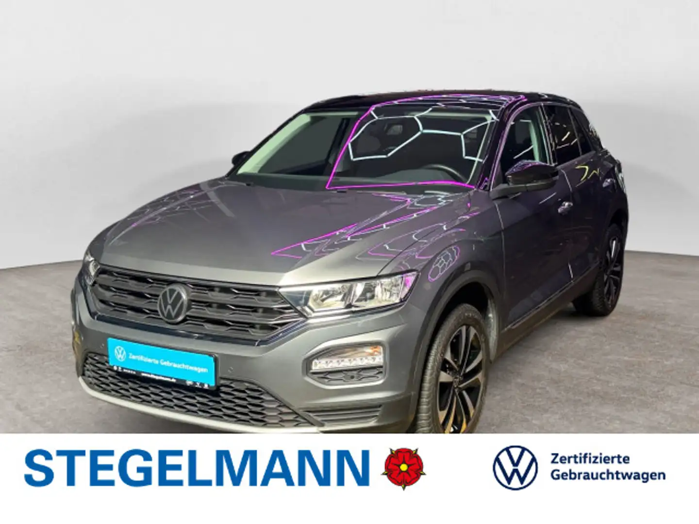 Volkswagen T-Roc 1.5 TSI United *AHK*Navi*Sitzheizung* Grau - 1