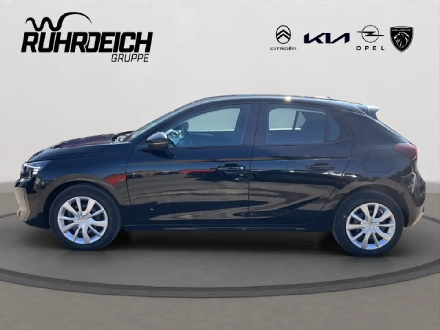 Opel Corsa F Edition 1.2 Turbo LED CarPlay DAB SHZ LHZ PDC Ap Schwarz - 2