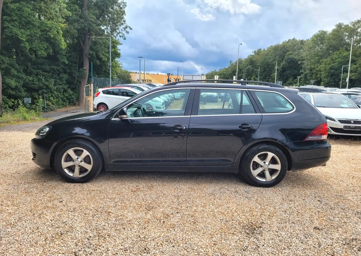 Volkswagen Golf VI Variant Comfortline Autom.*Klima*LMF*PDC Noir - 2