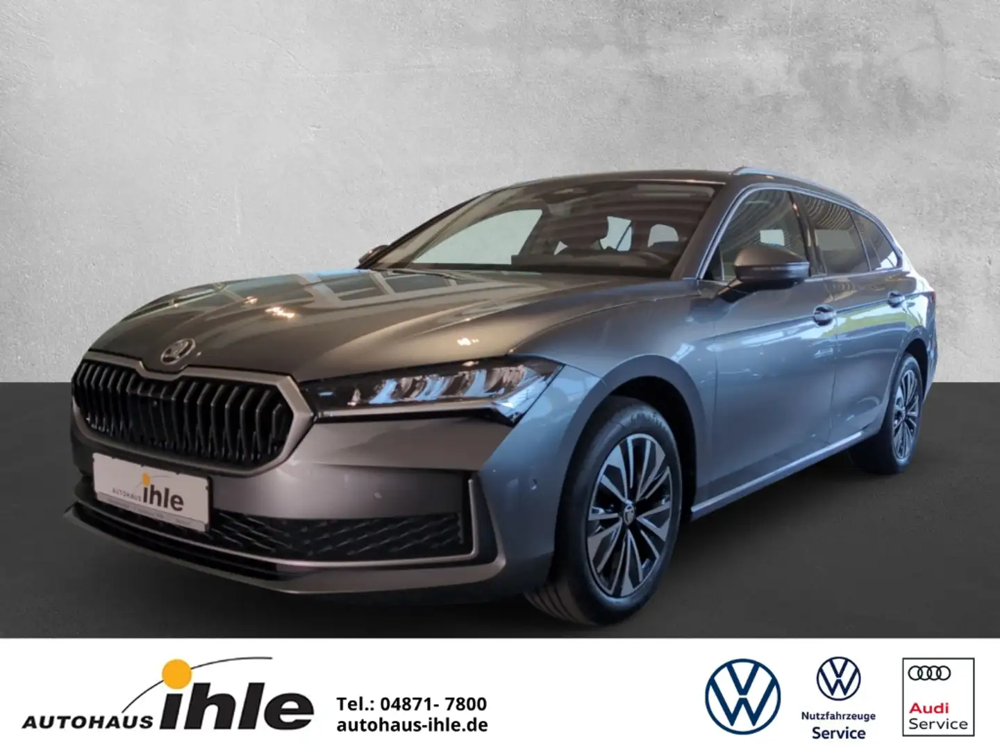 Skoda Superb Combi 2,0 TDI DSG Selection HEADUP+AHK+KAMERA Gris - 1