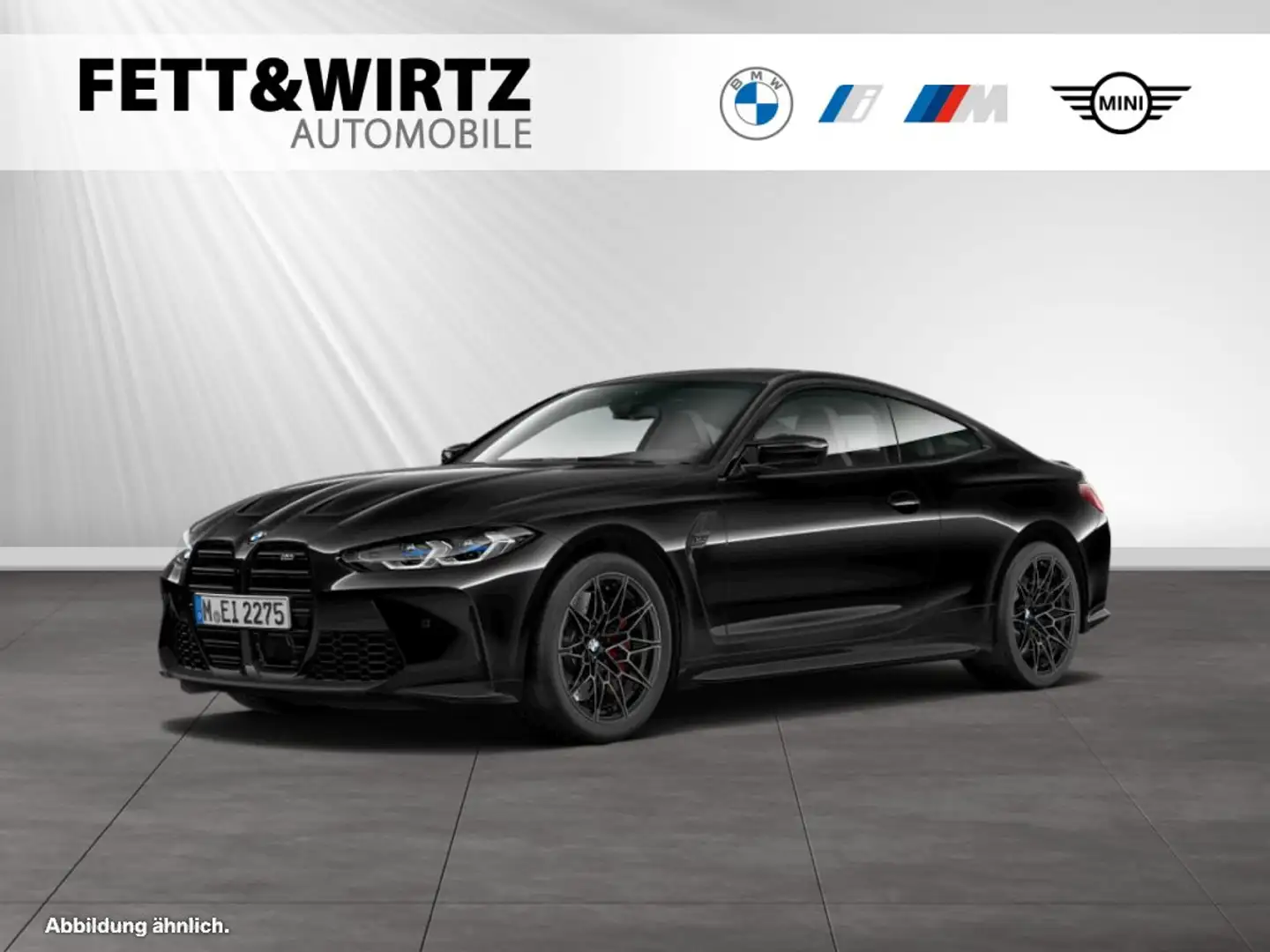 BMW M4 Competition Coupé Head-Up|DA-Prof.|PA+|H/K Noir - 1