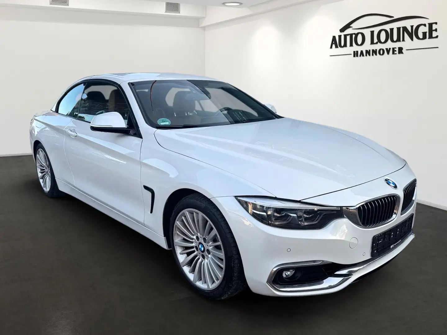 BMW 430 i Cabrio LCI | Luxury Line | H&K | LED | Navi Weiß - 1