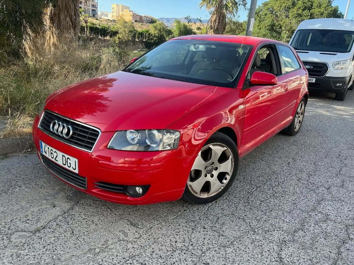 Audi A3 2.0 FSI Ambiente S-Tronic Rojo - 1