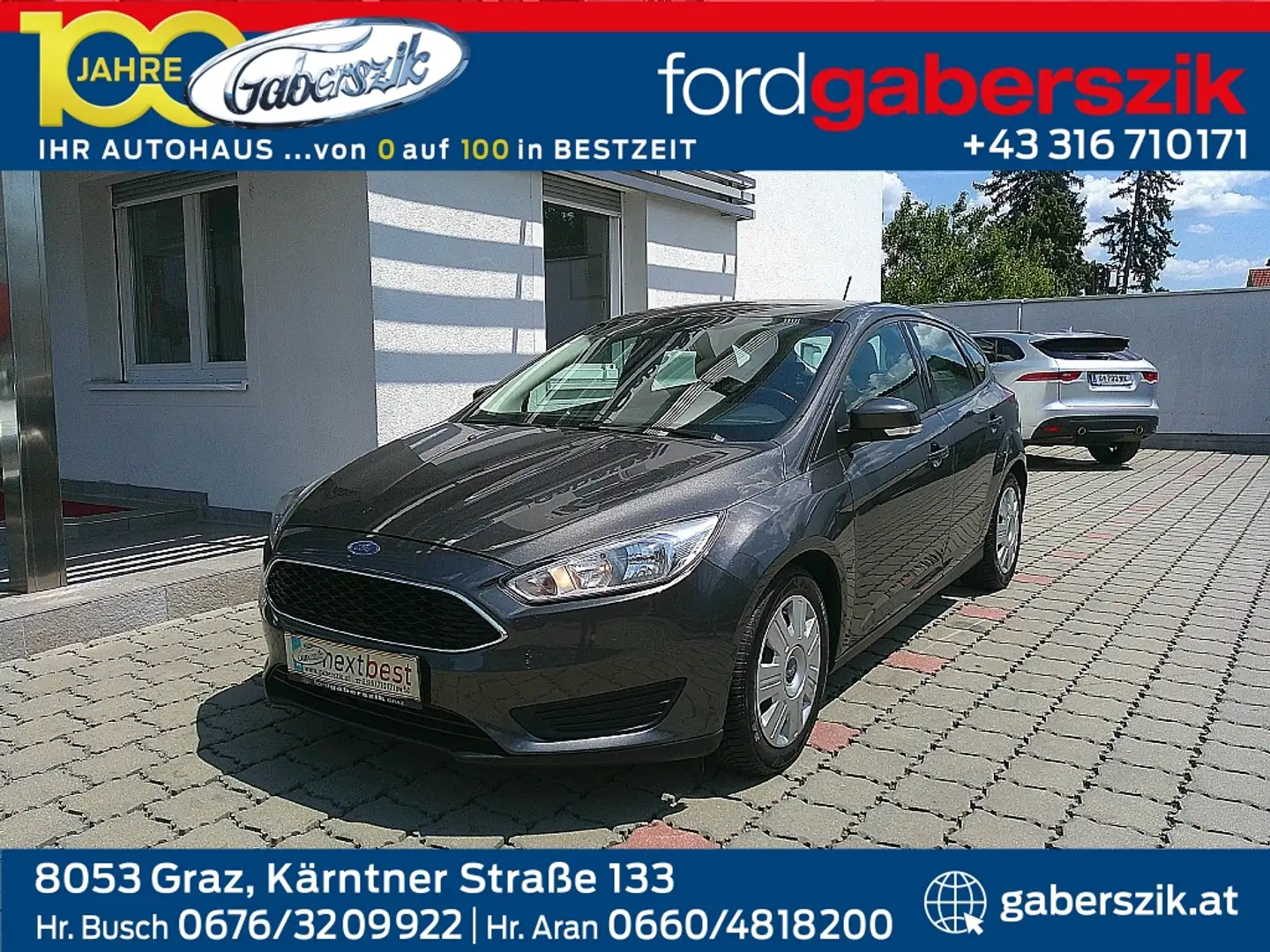 Ford Focus 1,0 EcoBoost Trend Grigio - 1