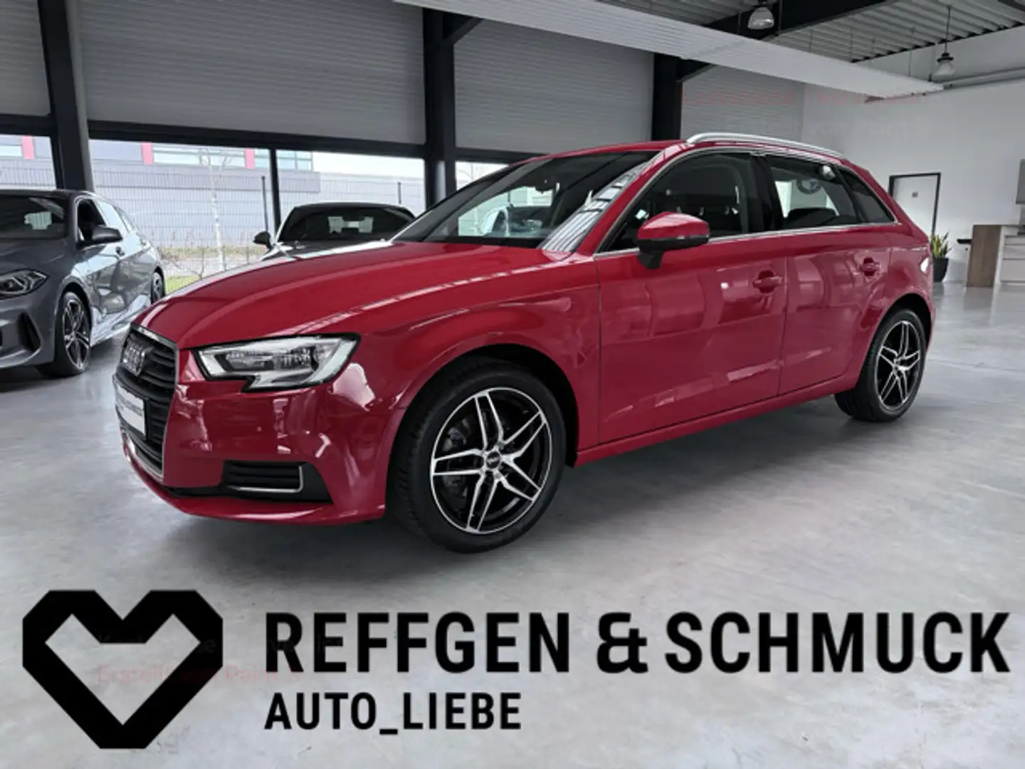 Audi A3 SPORTBACK 35 DESIGN KLIMA+TEILLEDER+XENON+ALU Rot - 1