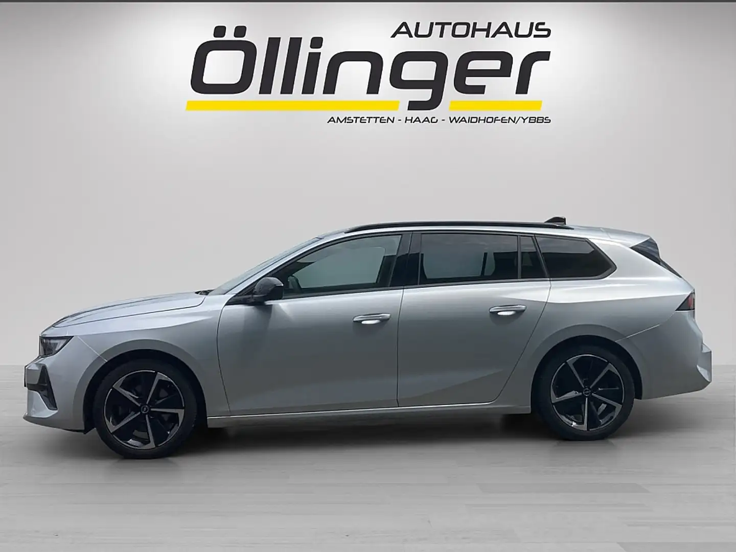 Opel Astra ST 1,2 Turbo GS Aut. Argent - 2