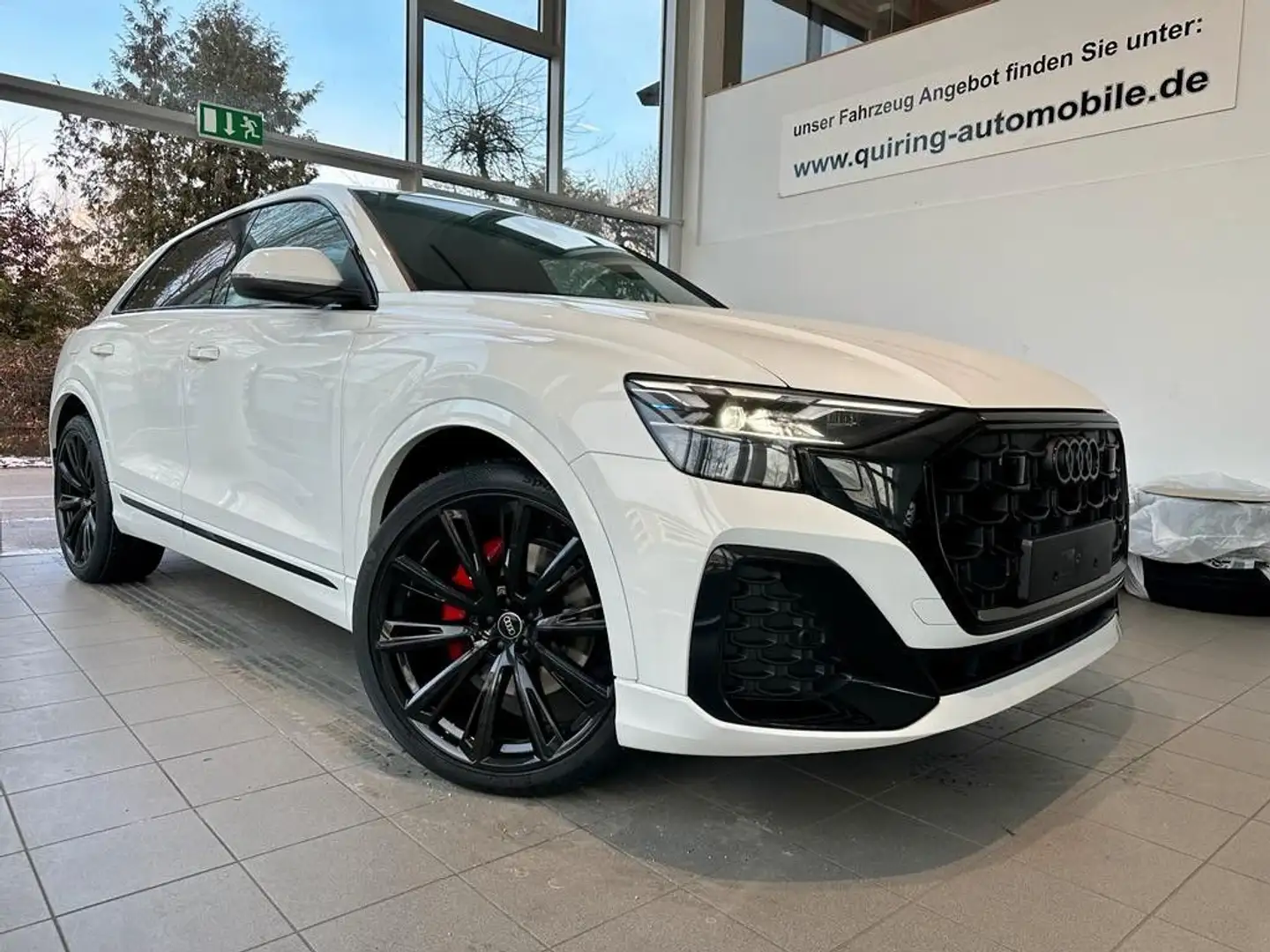 Audi Q8 50 TDI FACELIFT/w-sw/SLine/Cam/Mtrx/Pano/23 Weiß - 1