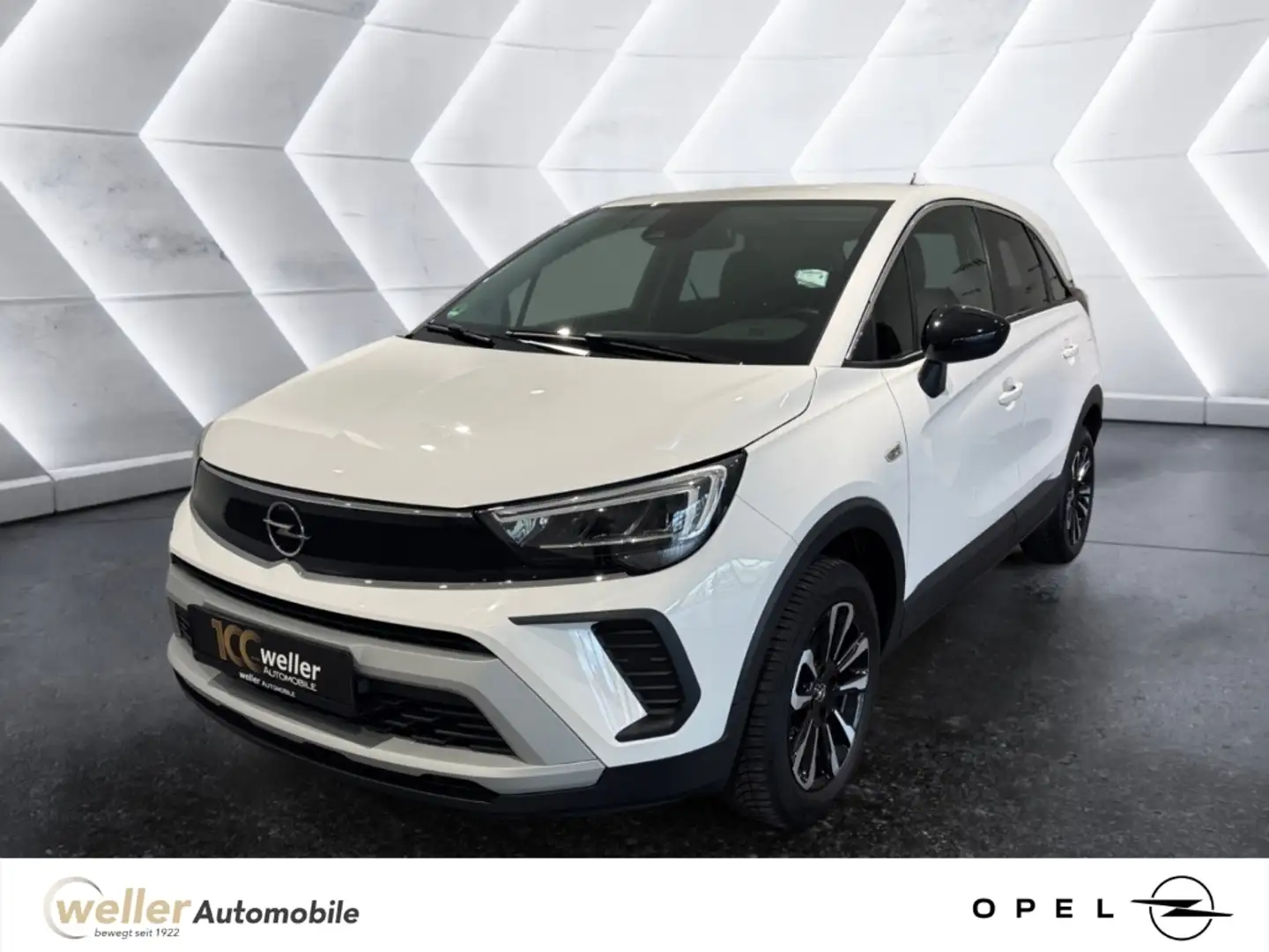 Opel Crossland 1.2 Turbo ''Elegance'' Klimaautomatik Apple/Androi Weiß - 1