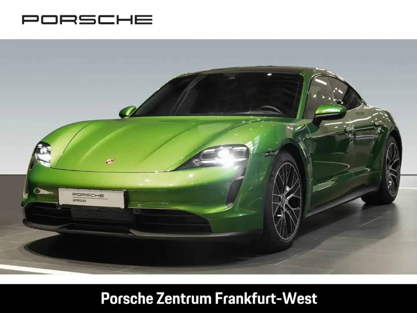 Porsche Taycan 4S HA-Lenkung Luftfederung Panorama BOSE Grün - 1