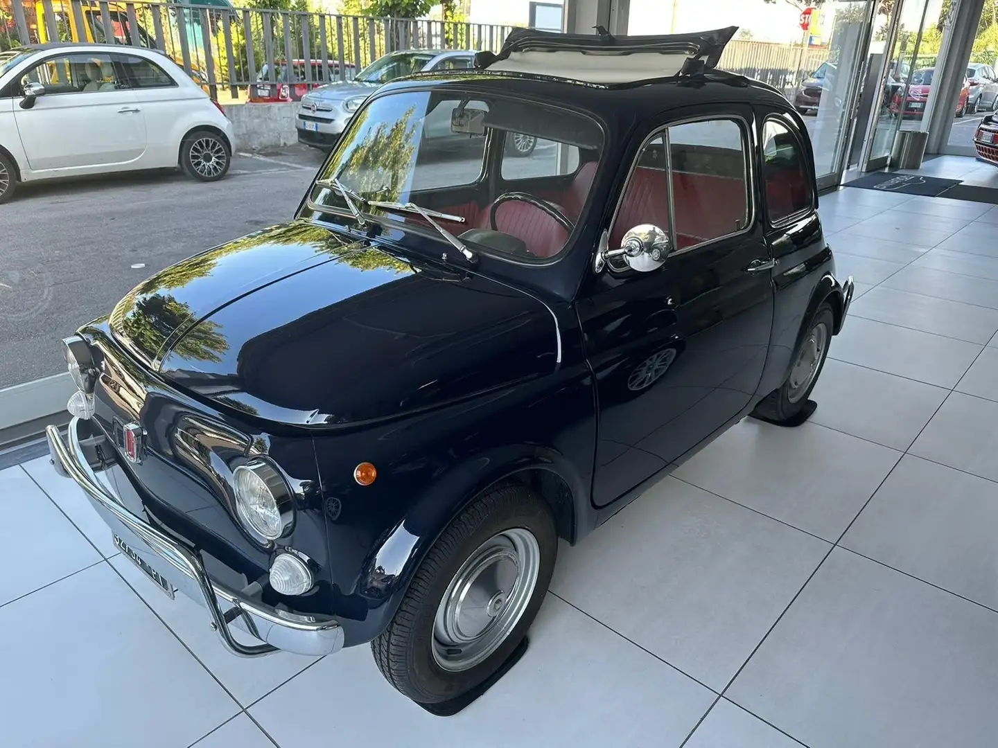 Fiat Cinquecento 500L Bleu - 2