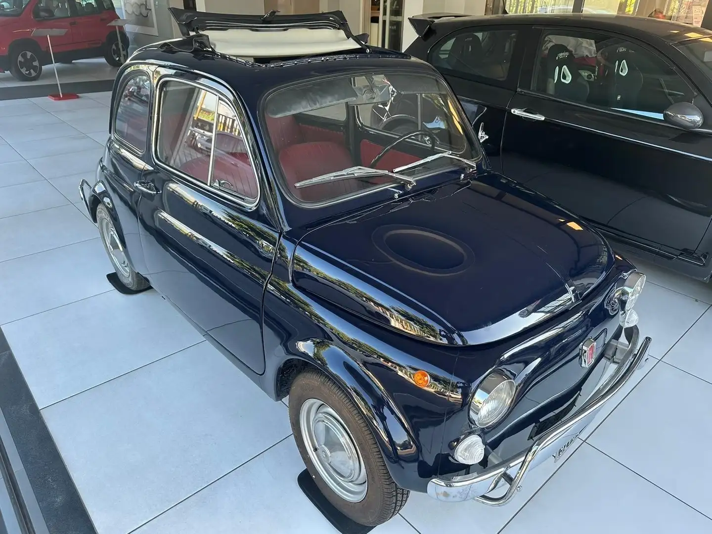 Fiat Cinquecento 500L Bleu - 1
