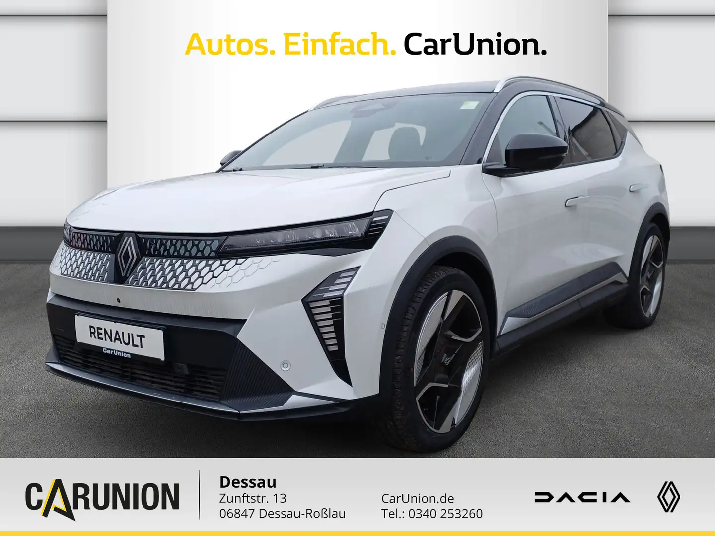 Renault Scenic E-Tech 100% ele Iconic 220 Long Range Weiß - 1